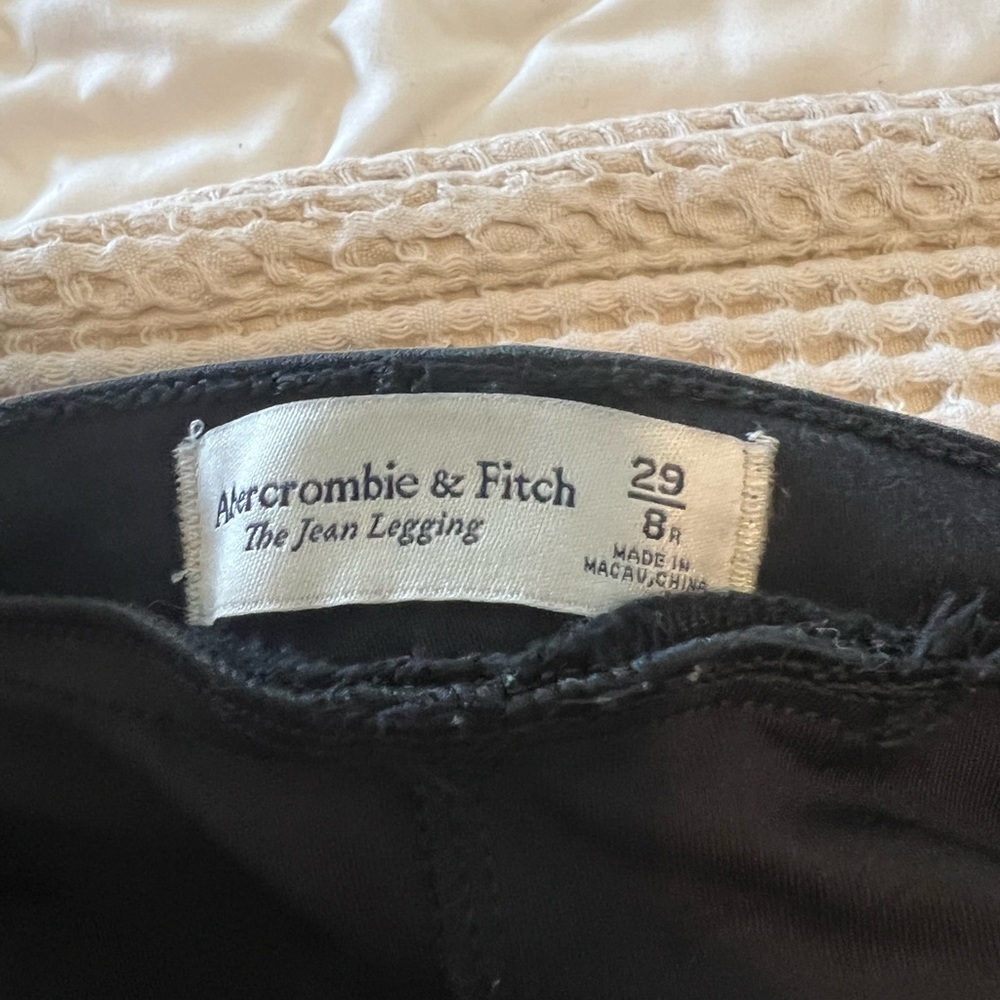 Abercrombie jean legging maternity pant